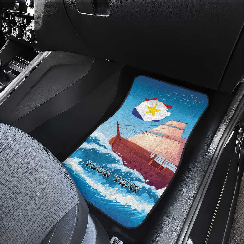 Saba Car Mats Sailboat Remis Velisque - Wonder Print Shop