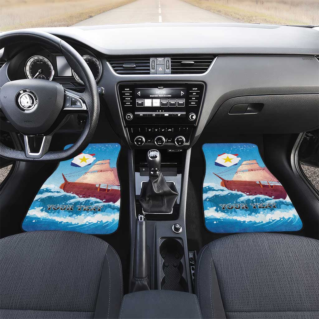 Saba Car Mats Sailboat Remis Velisque - Wonder Print Shop