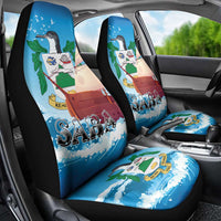 Saba Car Seat Cover Sailboat Remis Velisque - Wonder Print Shop