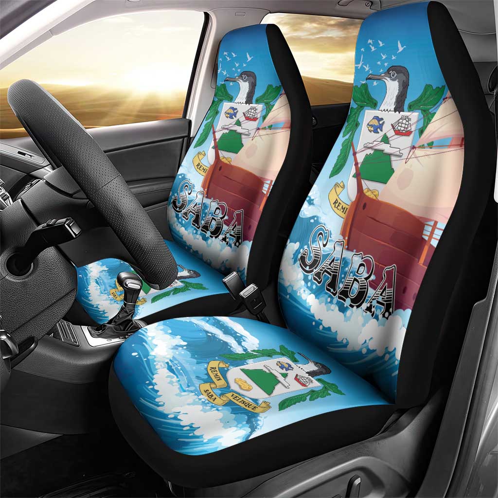 Saba Car Seat Cover Sailboat Remis Velisque - Wonder Print Shop