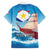 Personalized Saba Family Matching Puletasi and Hawaiian Shirt Sailboat Remis Velisque
