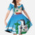 Personalized Saba Family Matching Short Sleeve Bodycon Dress and Hawaiian Shirt Sailboat Remis Velisque - Wonder Print Shop