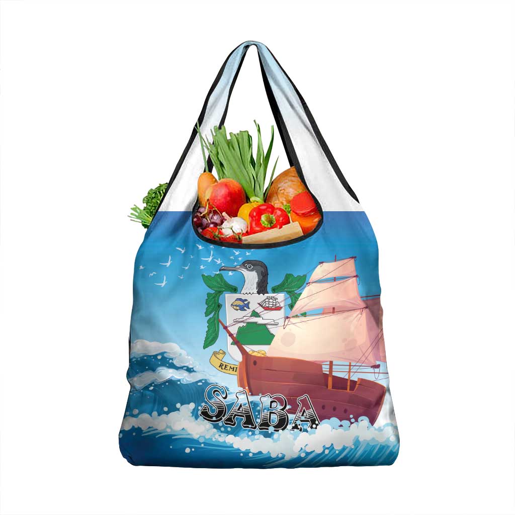 Saba Grocery Bag Sailboat Remis Velisque