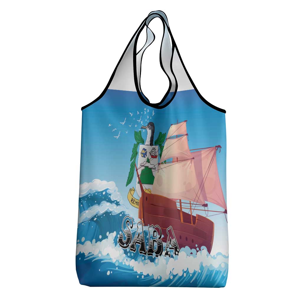 Saba Grocery Bag Sailboat Remis Velisque