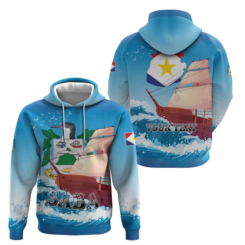 Personalized Saba Hoodie Sailboat Remis Velisque - Wonder Print Shop