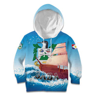 Personalized Saba Kid Hoodie Sailboat Remis Velisque - Wonder Print Shop