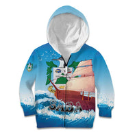 Personalized Saba Kid Hoodie Sailboat Remis Velisque - Wonder Print Shop