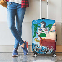 Saba Luggage Cover Sailboat Remis Velisque - Wonder Print Shop