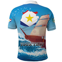 Personalized Saba Polo Shirt Sailboat Remis Velisque - Wonder Print Shop
