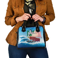 Saba Shoulder Handbag Sailboat Remis Velisque - Wonder Print Shop