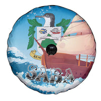 Saba Spare Tire Cover Sailboat Remis Velisque - Wonder Print Shop