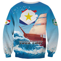 Personalized Saba Sweatshirt Sailboat Remis Velisque - Wonder Print Shop