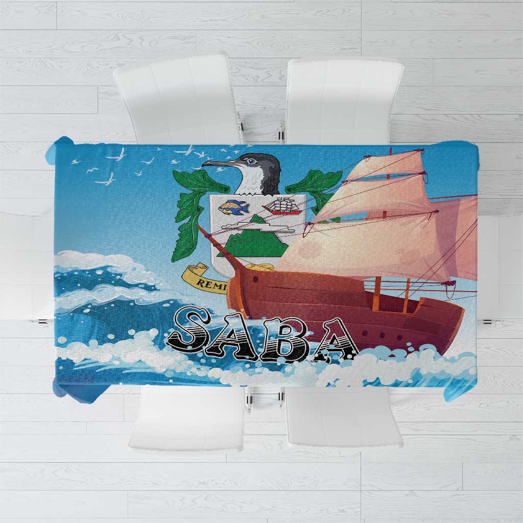Saba Tablecloth Sailboat Remis Velisque - Wonder Print Shop