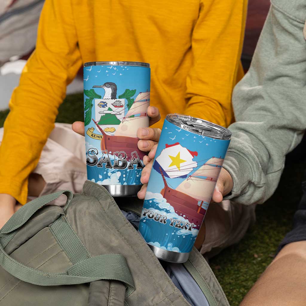 Personalized Saba Tumbler Cup Sailboat Remis Velisque - Wonder Print Shop