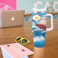 Personalized Saba Tumbler With Handle Sailboat Remis Velisque - Wonder Print Shop