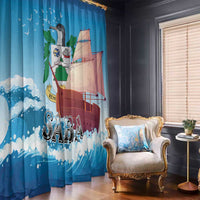 Saba Window Curtain Sailboat Remis Velisque - Wonder Print Shop