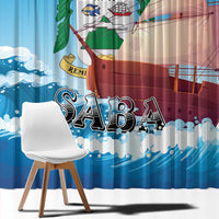 Saba Window Curtain Sailboat Remis Velisque - Wonder Print Shop