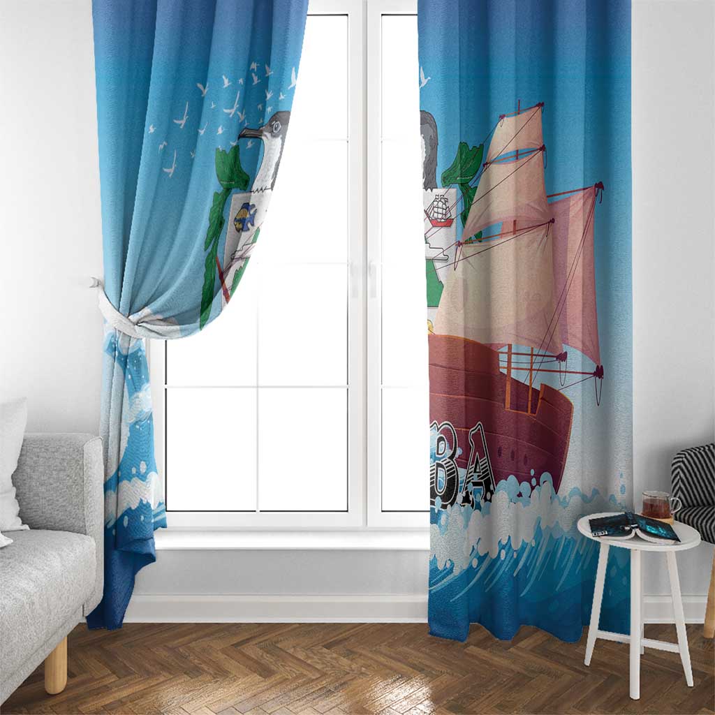 Saba Window Curtain Sailboat Remis Velisque - Wonder Print Shop