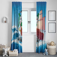 Saba Window Curtain Sailboat Remis Velisque - Wonder Print Shop