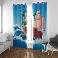Saba Window Curtain Sailboat Remis Velisque - Wonder Print Shop