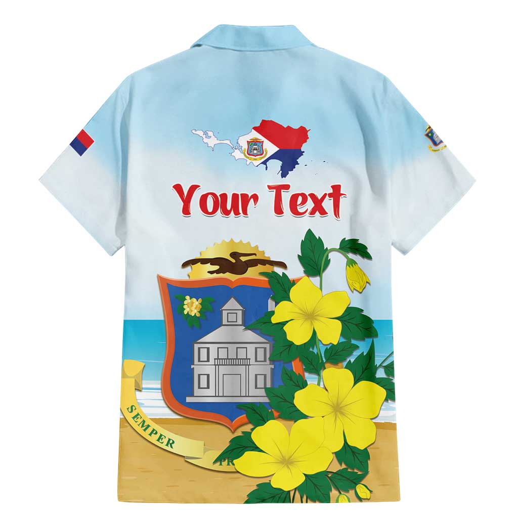 Personalized Sint Maarten Family Matching Mermaid Dress and Hawaiian Shirt Brown Pelican With Yellow Sage - Wonder Print Shop