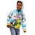 Personalized Sint Maarten Kid Hoodie Brown Pelican With Yellow Sage - Wonder Print Shop