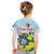 Personalized Sint Maarten Kid T Shirt Brown Pelican With Yellow Sage - Wonder Print Shop