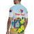 Personalized Sint Maarten Rugby Jersey Brown Pelican With Yellow Sage - Wonder Print Shop