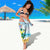 Sint Maarten Sarong Brown Pelican With Yellow Sage - Wonder Print Shop