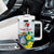 Personalized Sint Maarten Tumbler With Handle Brown Pelican With Yellow Sage - Wonder Print Shop