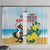 Sint Maarten Window Curtain Brown Pelican With Yellow Sage - Wonder Print Shop