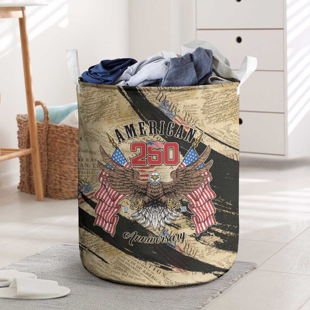 American 250th Anniversary Laundry Basket We The People - Wonder Print Shop