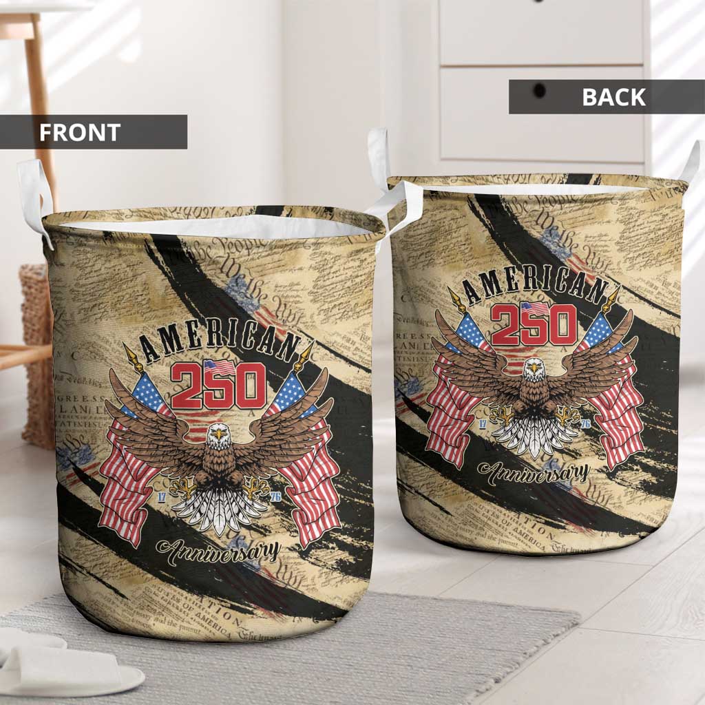 American 250th Anniversary Laundry Basket We The People - Wonder Print Shop