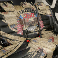 American 250th Anniversary Back Car Seat Cover We The People - Wonder Print Shop