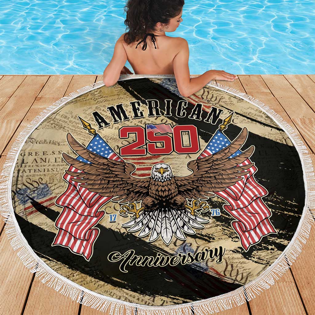 American 250th Anniversary Beach Blanket We The People - Wonder Print Shop
