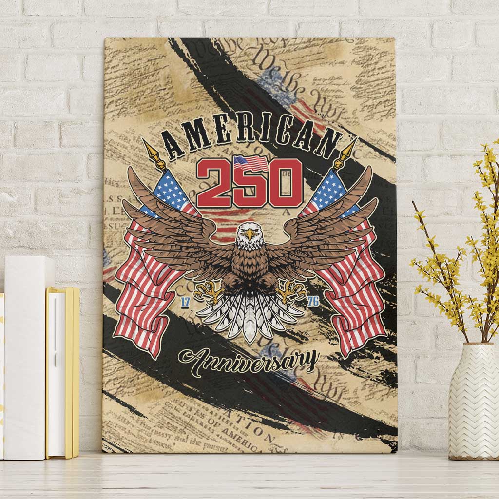 American 250th Anniversary Canvas Wall Art We The People - Wonder Print Shop