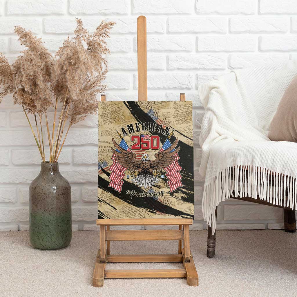 American 250th Anniversary Canvas Wall Art We The People - Wonder Print Shop