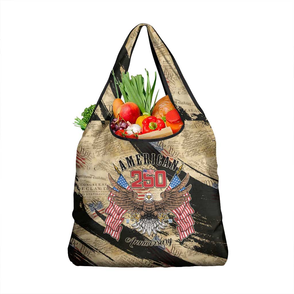 American 250th Anniversary Grocery Bag We The People - Wonder Print Shop