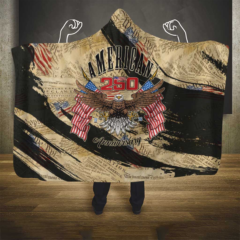 American 250th Anniversary Hooded Blanket We The People - Wonder Print Shop