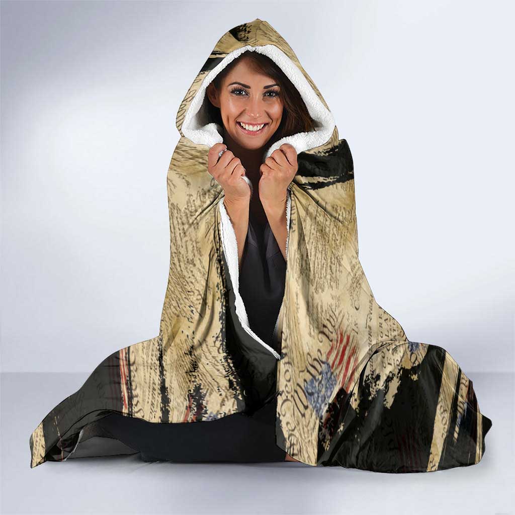 American 250th Anniversary Hooded Blanket We The People - Wonder Print Shop