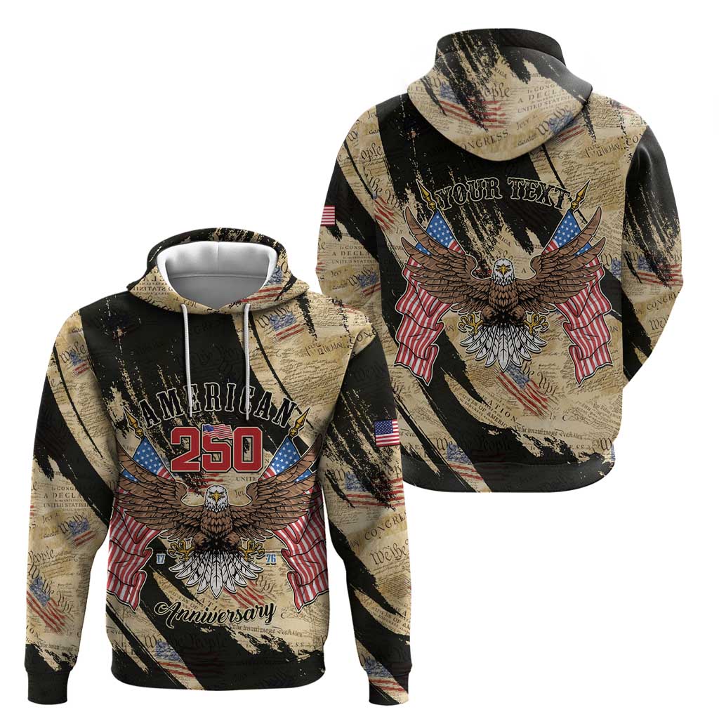 Personalized American 250th Anniversary Hoodie We The People - Wonder Print Shop