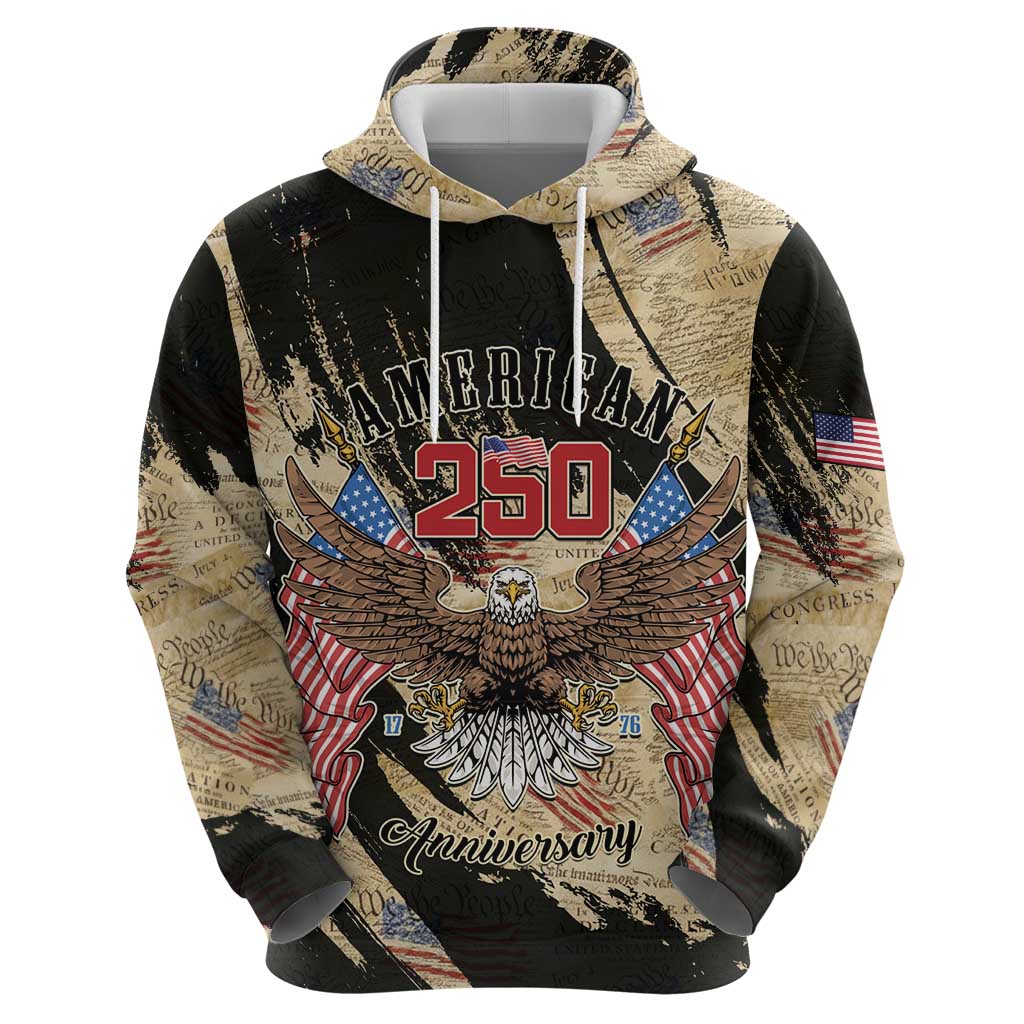 Personalized American 250th Anniversary Hoodie We The People - Wonder Print Shop