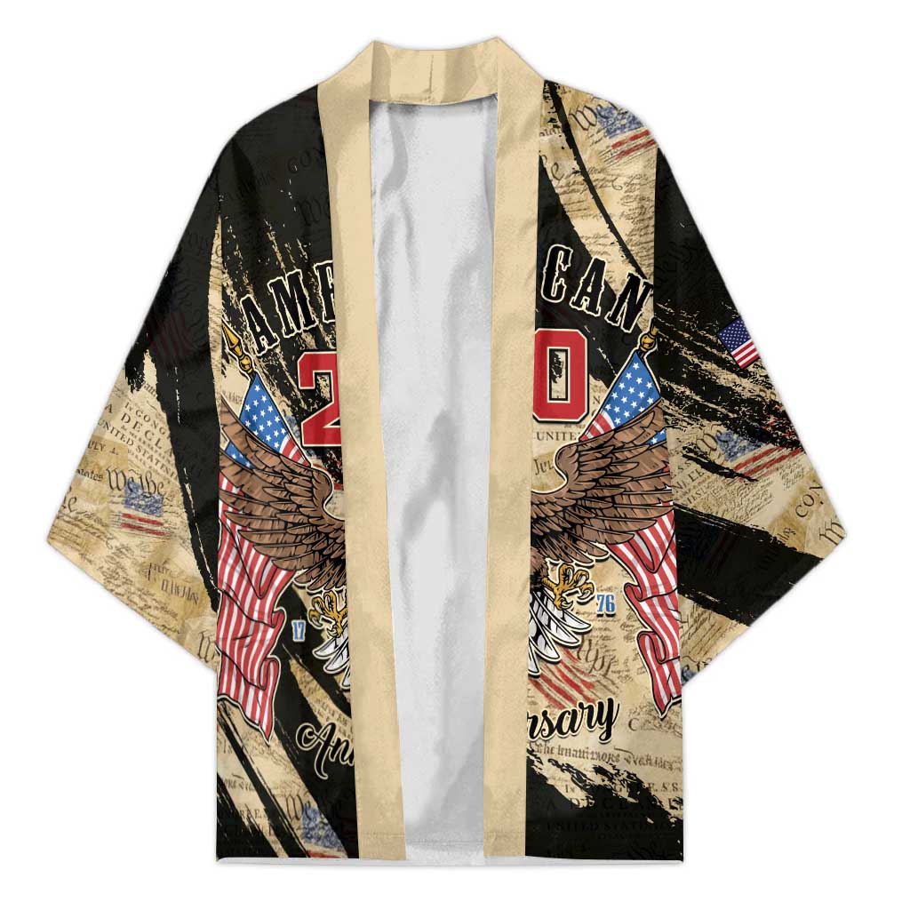 Personalized American 250th Anniversary Kimono We The People - Wonder Print Shop