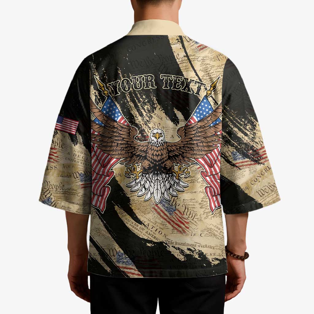 Personalized American 250th Anniversary Kimono We The People - Wonder Print Shop