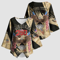Personalized American 250th Anniversary Kimono Sleeve Blouse We The People - Wonder Print Shop