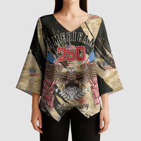 Personalized American 250th Anniversary Kimono Sleeve Blouse We The People - Wonder Print Shop