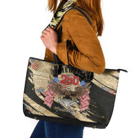 American 250th Anniversary Leather Tote Bag We The People - Wonder Print Shop