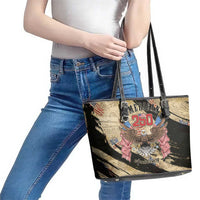 American 250th Anniversary Leather Tote Bag We The People - Wonder Print Shop