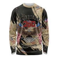 Personalized American 250th Anniversary Long Sleeve Shirt We The People - Wonder Print Shop
