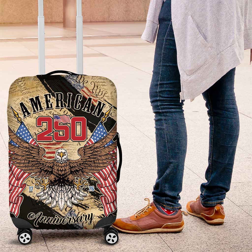 American 250th Anniversary Luggage Cover We The People - Wonder Print Shop